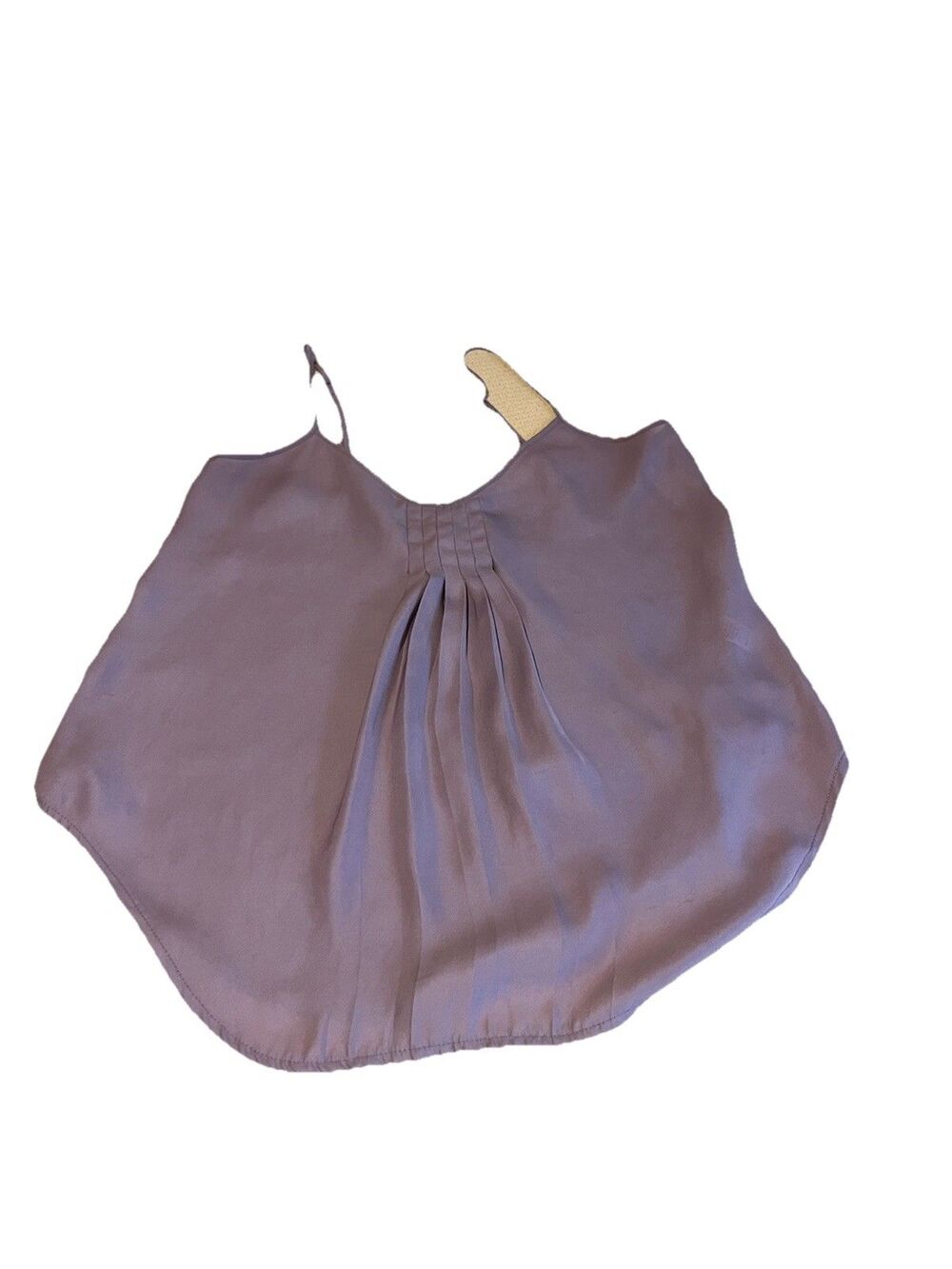 Kirra Satin Cami Size M Pleated Back Detail
